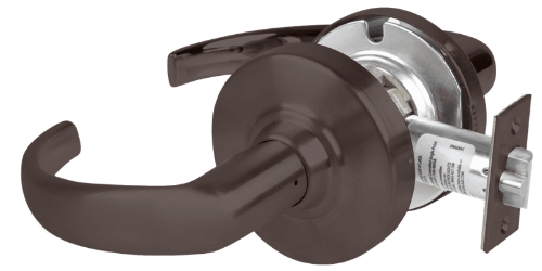 Picture of Schlage ND12DEU SPA - Grade 1 Electrified Cylindrical Lock, Exit Function, 12-24V DC, Fail Secure, Sparta Lever