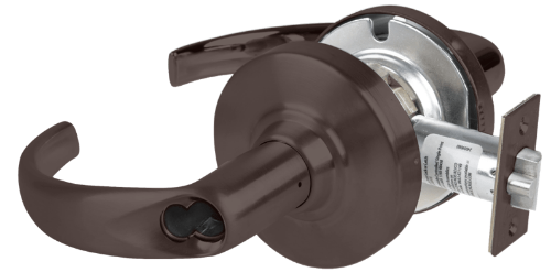 Picture of Schlage ND80BDEU SPA Grade 1 Electrified Cylindrical Lock, Storeroom Function, 12-24 VDC, Fail Secure, Sparta Lever, SFIC Prep