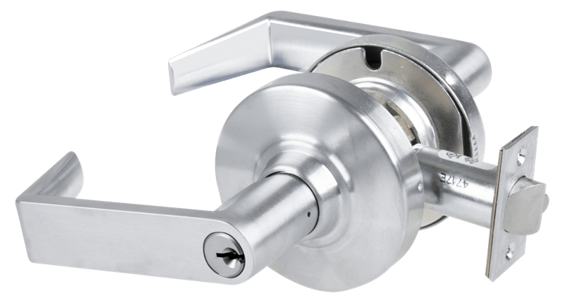 Picture of Schlage ND80PD RHO - Grade 1 Storeroom Lock, Rhodes Lever, Standard Cylinder