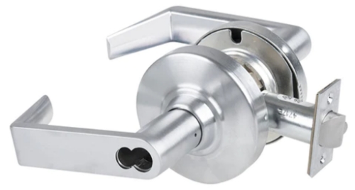 Picture of Schlage ND91JD RHO - Grade 1 Entrance/Office Lock, Rhodes Lever, Schlage FSIC Prep Less Core