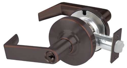 Picture of Schlage ND91PD RHO - Grade 1 Entrance/Office Lock, Rhodes Lever, Standard Cylinder