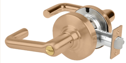 Picture of Schlage ND44S TLR Grade 1 Hospital Privacy Lock, Tubular Lever, Non-Keyed