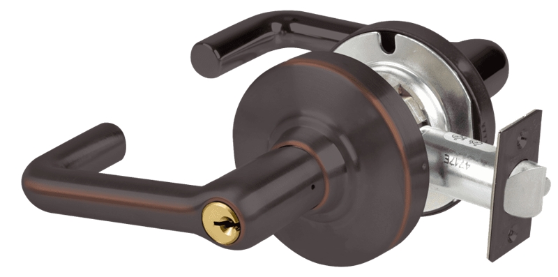 Picture of Schlage ND50PD TLR Grade 1 Entrance/Office Lock, Tubular Lever, Standard Cylinder