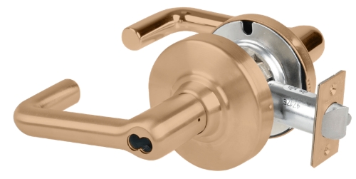 Picture of Schlage ND60BD TLR Grade 1 Vestibule Lock, Tubular Lever, SFIC Prep Less Core