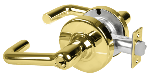 Picture of Schlage ND70PD TLR Grade 1 Classroom Lock, Tubular Lever, Standard Cylinder,