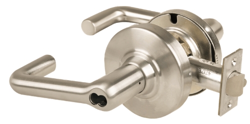 Picture of Schlage ND91BD TLR Grade 1 Entrance/Office Lock, Tubular Lever, SFIC Prep Less Core