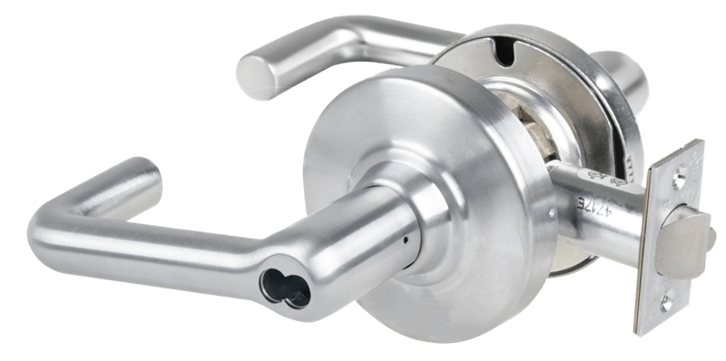 Picture of Schlage ND92JD TLR Grade 1 Entrance Lock, Tubular Lever, FSIC Prep Less Core