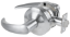 Picture of Schlage ND12DEU OME Grade 1 Electrified Cylindrical Lock, Exit Function, 12-24V DC, Fail Secure, Omega Lever