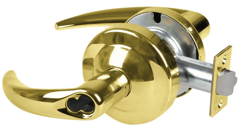 Picture of Schlage ND50BD OME - Grade 1 Entrance/Office Lock, Omega Lever, SFIC Prep Less Core
