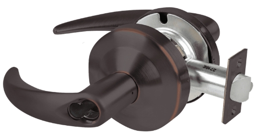 Picture of Schlage ND53JD OME - Grade 1 Entrance Lock, Omega Lever, FSIC Prep Less Core