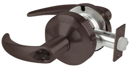Picture of Schlage ND80JDEU OME Grade 1 Electrified Cylindrical Lock, Storeroom Function, 12-24 VDC, Fail Secure, Omega Lever, LFIC Prep