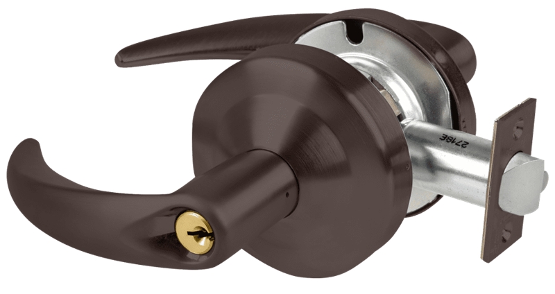 Picture of Schlage ND85PD OME - Grade 1 Faculty Restroom Lock, Omega Lever, Standard Cylinder