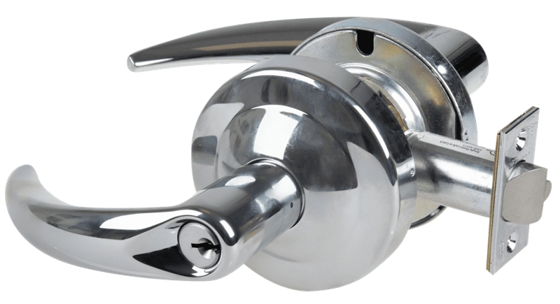 Picture of Schlage ND91PD OME - Grade 1 Entrance/Office Lock, Omega Lever, Standard Cylinder