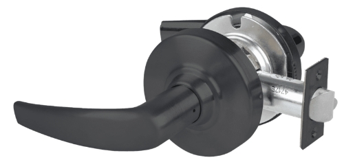 Picture of Schlage ND12DEU ATH Grade 1 Electrified Cylindrical Lock, Exit Function, 12-24V DC, Fail Secure, Athens Lever