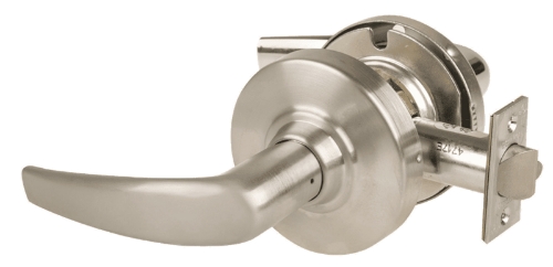 Picture of Schlage ND12DEU ATH Grade 1 Electrified Cylindrical Lock, Exit Function, 12-24V DC, Fail Secure, Athens Lever