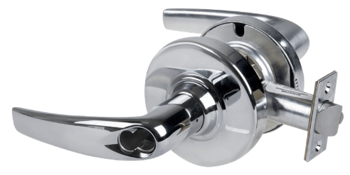 Picture of Schlage ND50BD ATH Grade 1 Entrance/Office Lock, Athens Lever, SFIC Prep Less Core