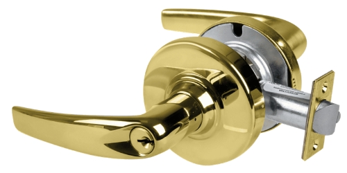 Picture of Schlage ND70PD ATH Grade 1 Classroom Lock, Athens Lever, Standard Cylinder