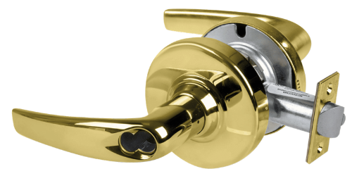 Picture of Schlage ND72BD ATH Grade 1 Communicating Lock - XN12-002 Athens Lever, SFIC Prep Less Core