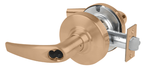 Picture of Schlage ND72BD ATH Grade 1 Communicating Lock - XN12-002 Athens Lever, SFIC Prep Less Core