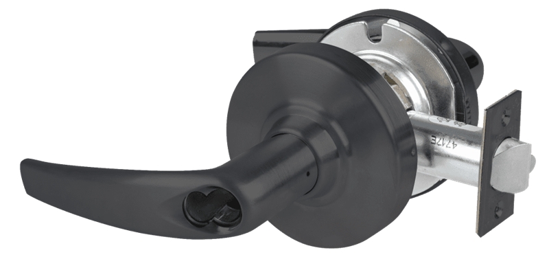 Picture of Schlage ND93BD ATH Grade 1 Vestibule Lock, Athens Lever, SFIC Prep Less Core