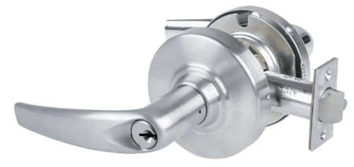 Picture of Schlage ND93PD ATH Grade 1 Vestibule Lock, Athens Lever, Standard Cylinder