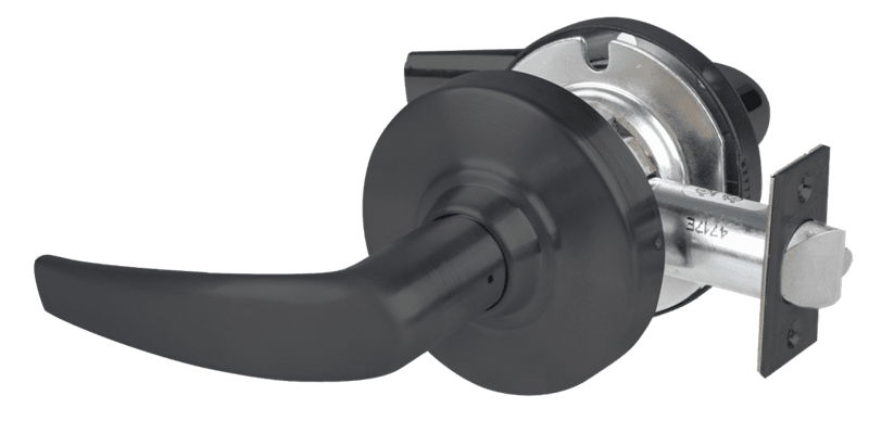 Picture of Schlage ALX10 ATH Grade 2 Passage Cylindrical Lock with Field Selectable Vandlgard, Athens Lever