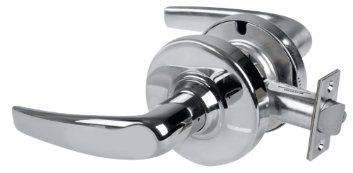 Picture of Schlage ALX10 ATH Grade 2 Passage Cylindrical Lock with Field Selectable Vandlgard, Athens Lever