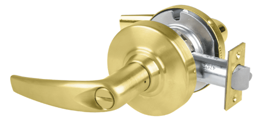 Picture of Schlage ALX40 ATH Grade 2 Privacy Cylindrical Lock with Field Selectable Vandlgard, Athens Lever