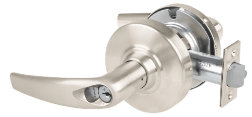 Picture of Schlage ALX50R ATH Grade 2 Office Cylindrical Lock with Field Selectable Vandlgard, Athens Lever, FSIC Core