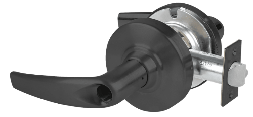 Picture of Schlage ALX53L ATH Grade 2 Entrance Cylindrical Lock with Field Selectable Vandlgard, Athens Lever, Conventional Less Cylinder