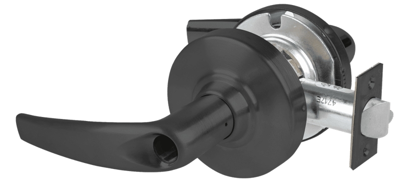 Picture of Schlage ALX70L ATH Grade 2 Classroom Cylindrical Lock with Field Selectable Vandlgard, Athens Lever, Conventional Less Cylinder