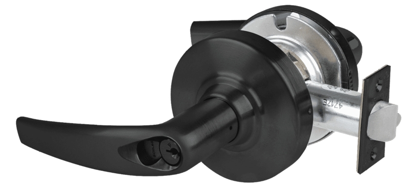 Picture of Schlage ALX80R ATH Grade 2 Storeroom Cylindrical Lock with Field Selectable Vandlgard, Athens Lever, FSIC Core