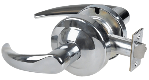 Picture of Schlage ALX10 OME Grade 2 Passage Cylindrical Lock with Field Selectable Vandlgard, Omega Lever