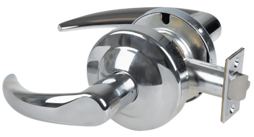 Picture of Schlage ALX10 OME Grade 2 Passage Cylindrical Lock with Field Selectable Vandlgard, Omega Lever