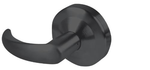 Picture of Schlage ALX170 OME Grade 2 Dummy Cylindrical Lock with Field Selectable Vandlgard, Omega Lever, Satin Chrome Finish