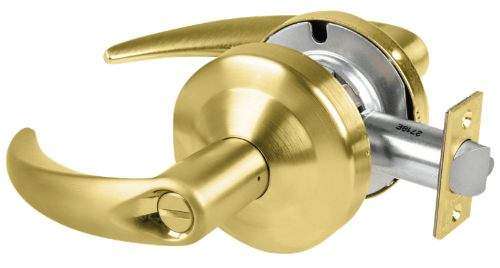Picture of Schlage ALX40 OME Grade 2 Privacy Cylindrical Lock with Field Selectable Vandlgard, Omega Lever, Non-Keyed
