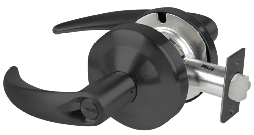 Picture of Schlage ALX40 OME Grade 2 Privacy Cylindrical Lock with Field Selectable Vandlgard, Omega Lever, Non-Keyed