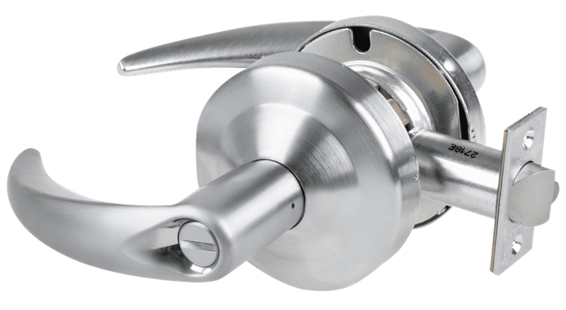 Picture of Schlage ALX40 OME Grade 2 Privacy Cylindrical Lock with Field Selectable Vandlgard, Omega Lever, Non-Keyed