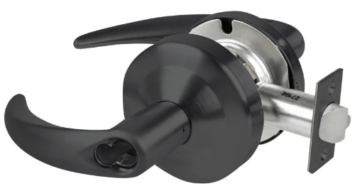 Picture of Schlage ALX50B OME Grade 2 Office Cylindrical Lock with Field Selectable Vandlgard, Omega Lever, SFIC Less Core