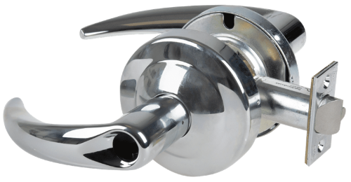 Picture of Schlage ALX50L OME Grade 2 Office Cylindrical Lock with Field Selectable Vandlgard, Omega Lever, Conventional Less Cylinder