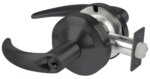 Picture of Schlage ALX50P OME  Grade 2 Office Cylindrical Lock with Field Selectable Vandlgard, Omega Lever, Conventional Cylinder, Keyed 5