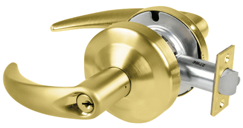 Picture of Schlage ALX80P OME Grade 2 Storeroom Cylindrical Lock with Field Selectable Vandlgard, Omega Lever, Conventional Cylinder, Keyed 5