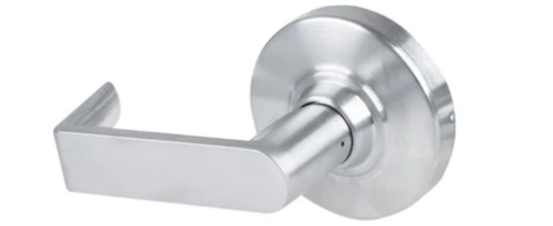 Picture of Schlage ALX170 RHO Grade 2 Dummy Cylindrical Lock with Field Selectable Vandlgard, Rhodes Lever