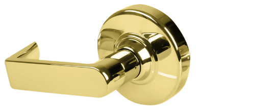 Picture of Schlage ALX170 RHO Grade 2 Dummy Cylindrical Lock with Field Selectable Vandlgard, Rhodes Lever