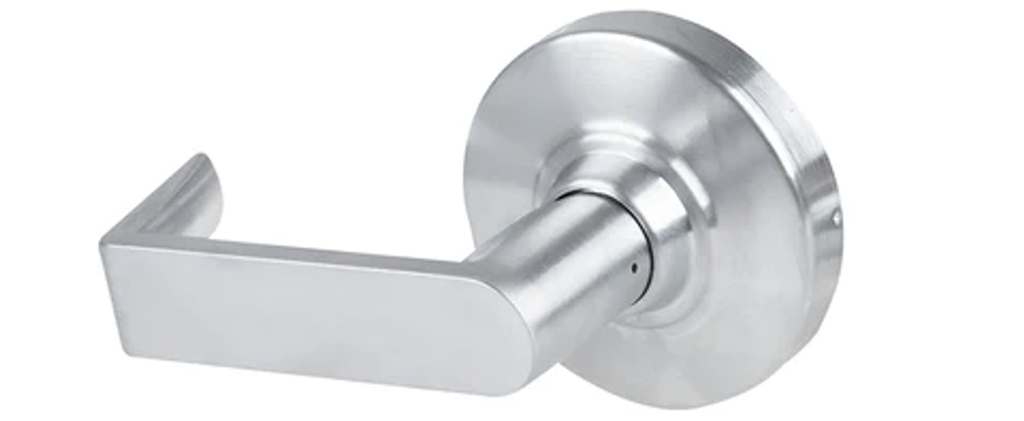 Picture of Schlage ALX172 RHO Grade 2 Double Dummy Cylindrical Lock with Field Selectable Vandlgard, Rhodes Lever