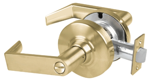 Picture of Schlage ALX40 RHO Grade 2 Privacy Cylindrical Lock with Field Selectable Vandlgard, Rhodes Lever