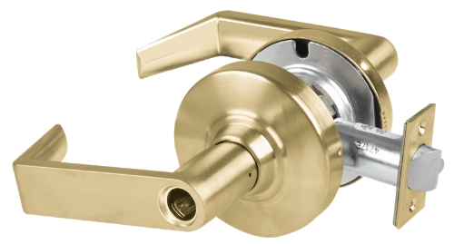 Picture of Schlage ALX50L RHO Grade 2 Office Cylindrical Lock with Field Selectable Vandlgard, Rhodes Lever, Conventional Less Cylinder