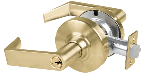 Picture of Schlage ALX50P RHO Grade 2 Office Cylindrical Lock with Field Selectable Vandlgard, Rhodes Lever, Conventional Cylinder, Keyed 5