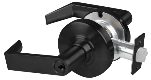 Picture of Schlage ALX53P RHO Grade 2 Entrance Cylindrical Lock with Field Selectable Vandlgard, Rhodes Lever, Conventional Cylinder - keyed 5