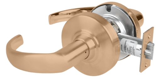 Picture of Schlage ALX10 SPA Grade 2 Passage Cylindrical Lock with Field Selectable Vandlgard, Sparta Lever
